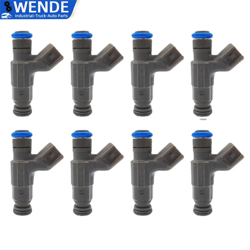 

8 Pcs Fuel Injector 0280156081 12567905 Nozzle Injector for Mercruiser Volvo Penta 5.0L 5.7L OEM 0280158165 12609192