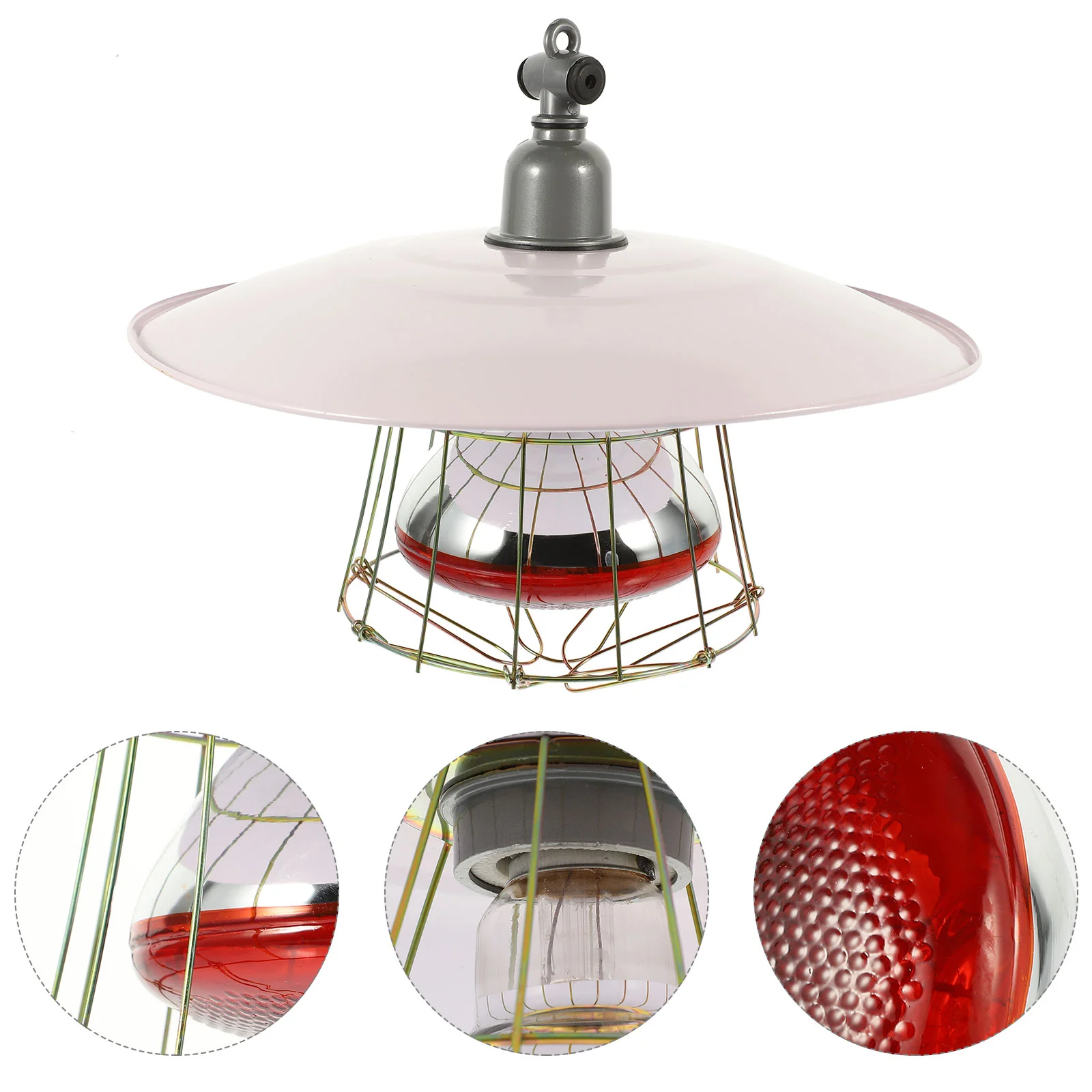 

Quail Cage Heat Lamp Set Dog Kennels Reptile Pet Supply Accessories Convenient Heating