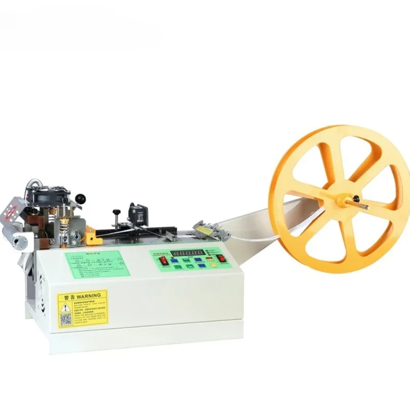 

Double Sides Adhesive Log Bias Tape Roll Cutting Machine With Laser Positioner