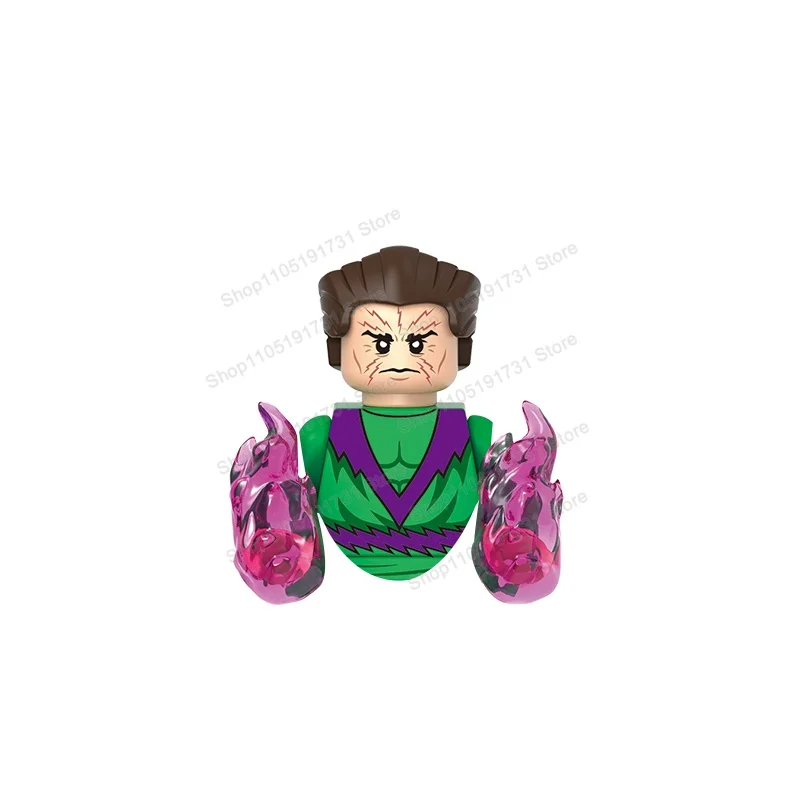 Blind Box Mini-Bausteine Cartoon-Figuren Zusammenbau-Spielzeug Modell Filmcharaktere Zubehör Brick Armor Weihnachtsgeschenk Spielzeug