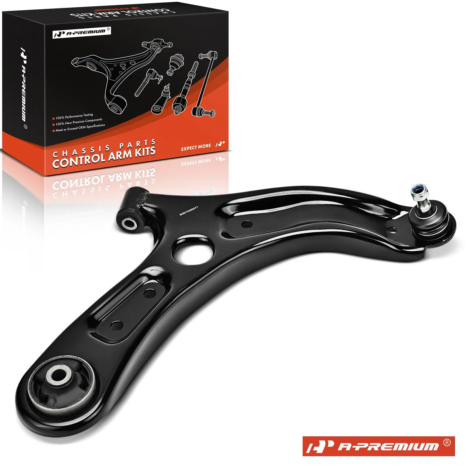 A-Premium Front Right Lower Control Arm & Ball Joint Assembly for Hyundai Venue 2020 2021 2022 2023 2024