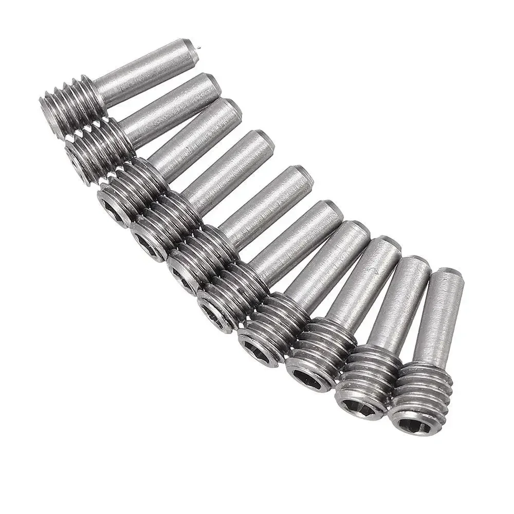 10pcs M3 M4*12 Grub Head Screw for 1:10 Trxs SCX10 Transmission Shaft RC Buggy Climbing Car Truck Truggy spare part S297