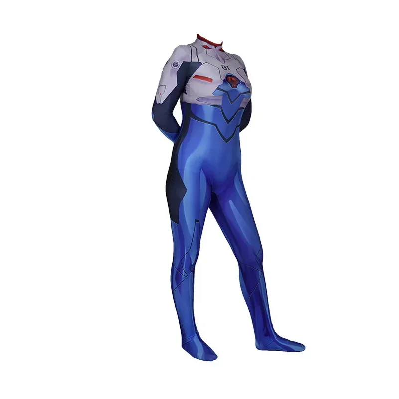 wat22 3D Printed Costume Superhero Halloween Bodysuit Jumpsuits Shinji Zentai Cosplay Suit Adults Kid New 2025 aa