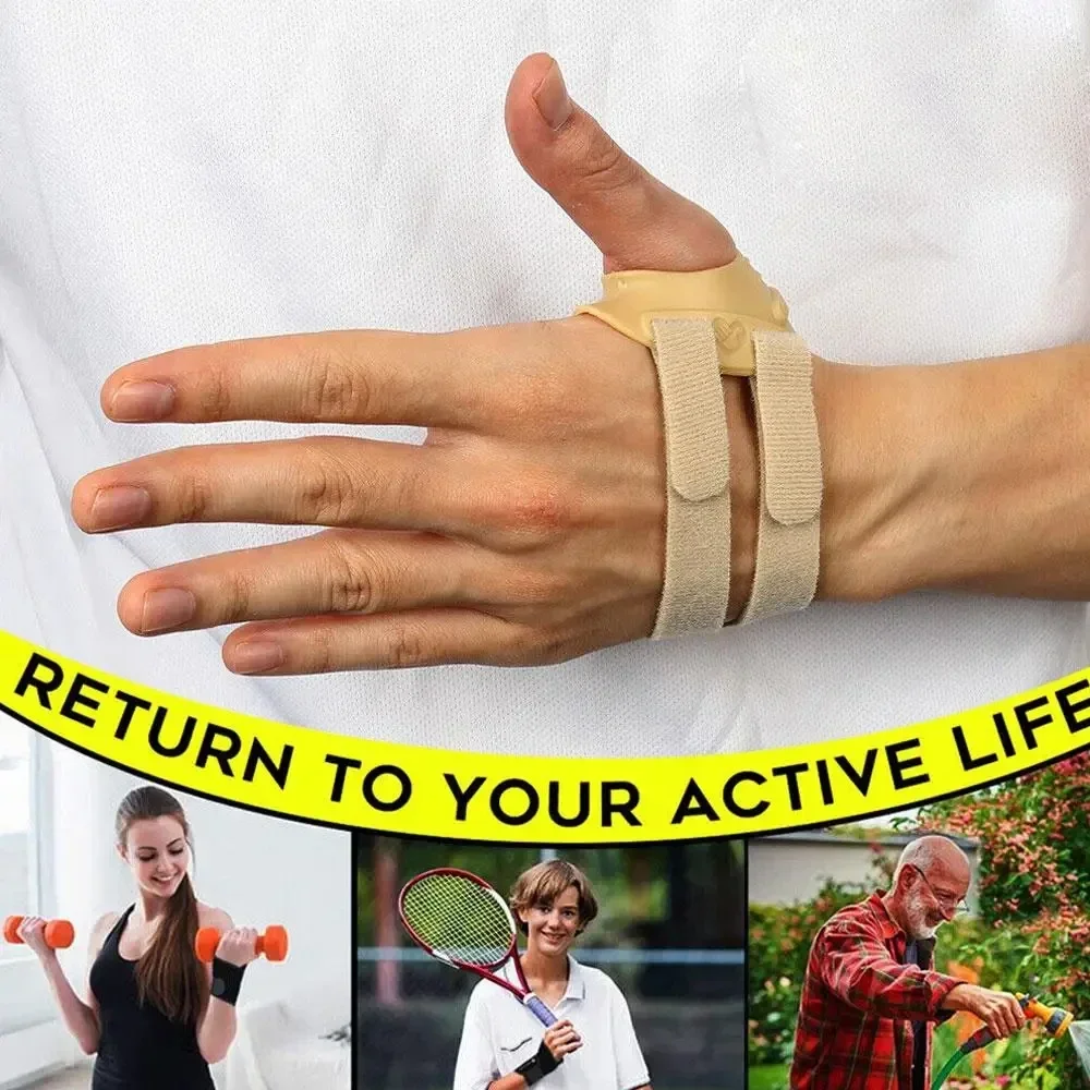 1Pcs Thumb Brace Joint Orthosis Thumb Splint Support for Osteoarthritis Pain Relif and Tendonitis Lightweight Breathable Unisex