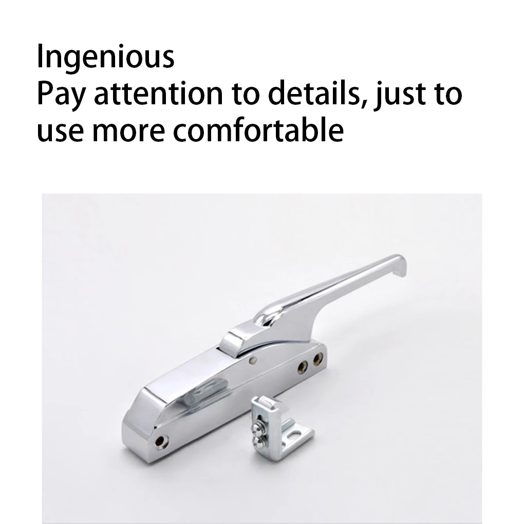 亜鉛合金冷蔵庫ドアハンドルポータブル交換メッキユニバーサル家庭用レストランオーブンプルハードウェアタイプ 1