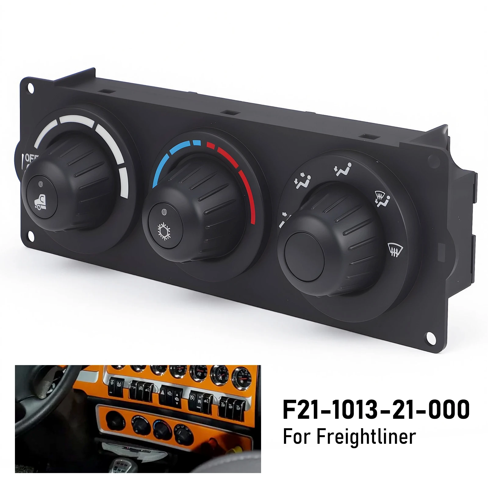 

For Kenworth T660 T600 T800 W900 A/C Heater Climate Control Switch Panel Air Condition Module OEM F21-1013-21-000, F21101321000