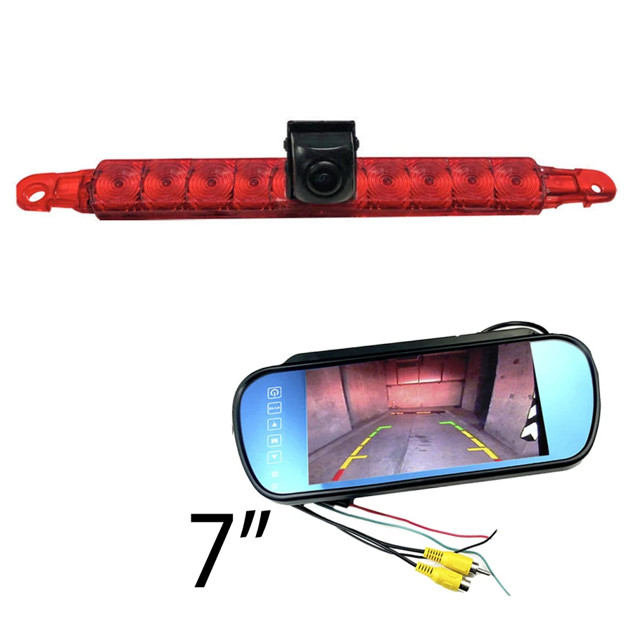 

Universate Car Brake Light Reverse Camera Flat Back Housing for Hella 2DA 343 106-201 Light Camera & monitor kit