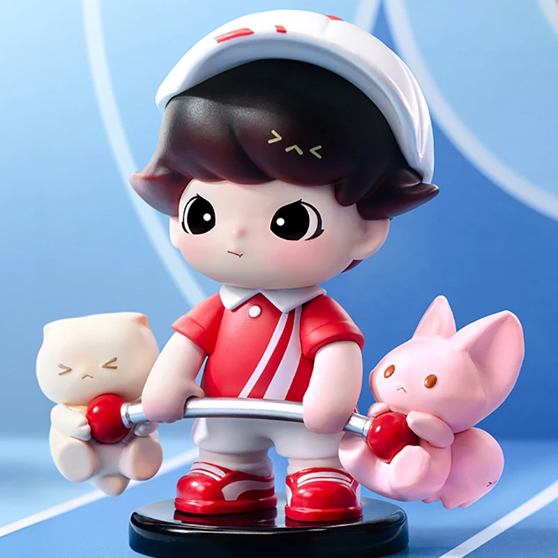 

Genuine Dimoo Oh！ It'S So Heavy Figure Collection Limited Dimoo Elevator Action Figurine Anime Cute Model Pvc Statue Doll Toys