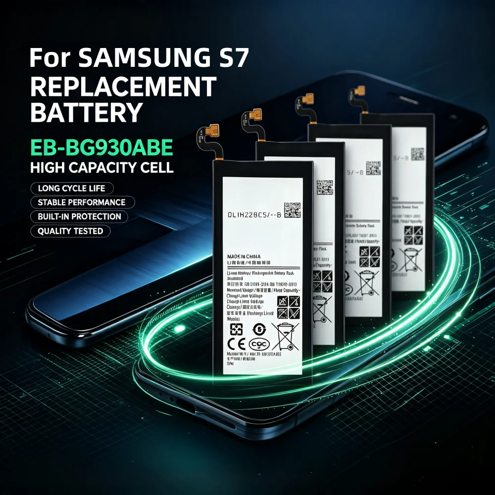 EB-BG930ABE Battery EBBG930ABE For Samsung Galaxy S7 G930 G930F G930FD G930W8 Replacement Mobile Phone Battery 3000mAh