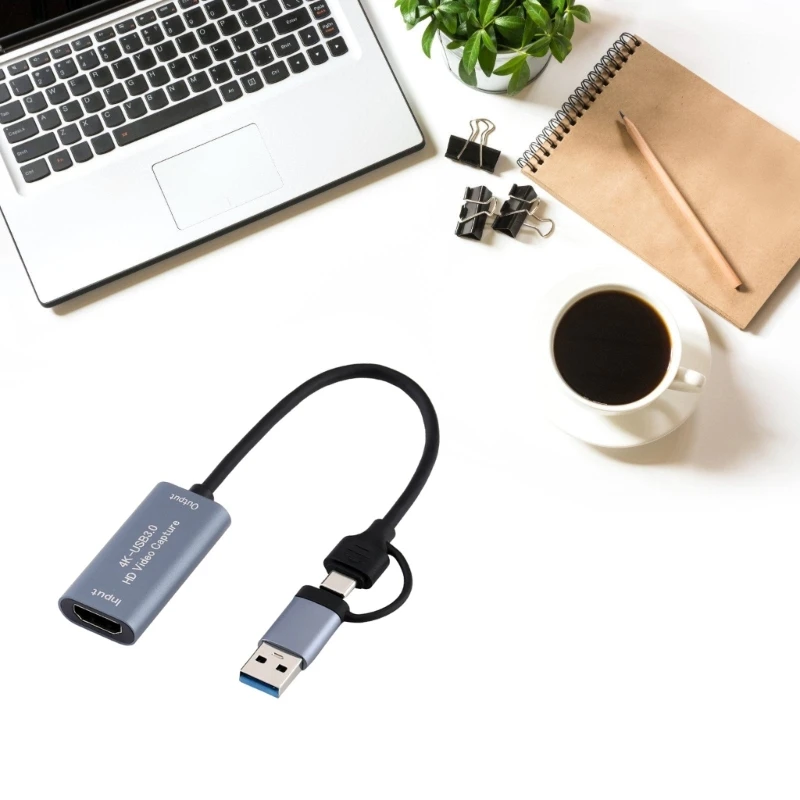 2K 50FPS USB إلى متوافق مع بطاقة التقاط الفيديو لعبة بطاقة التقاط مسجلات صندوق دروبشيب