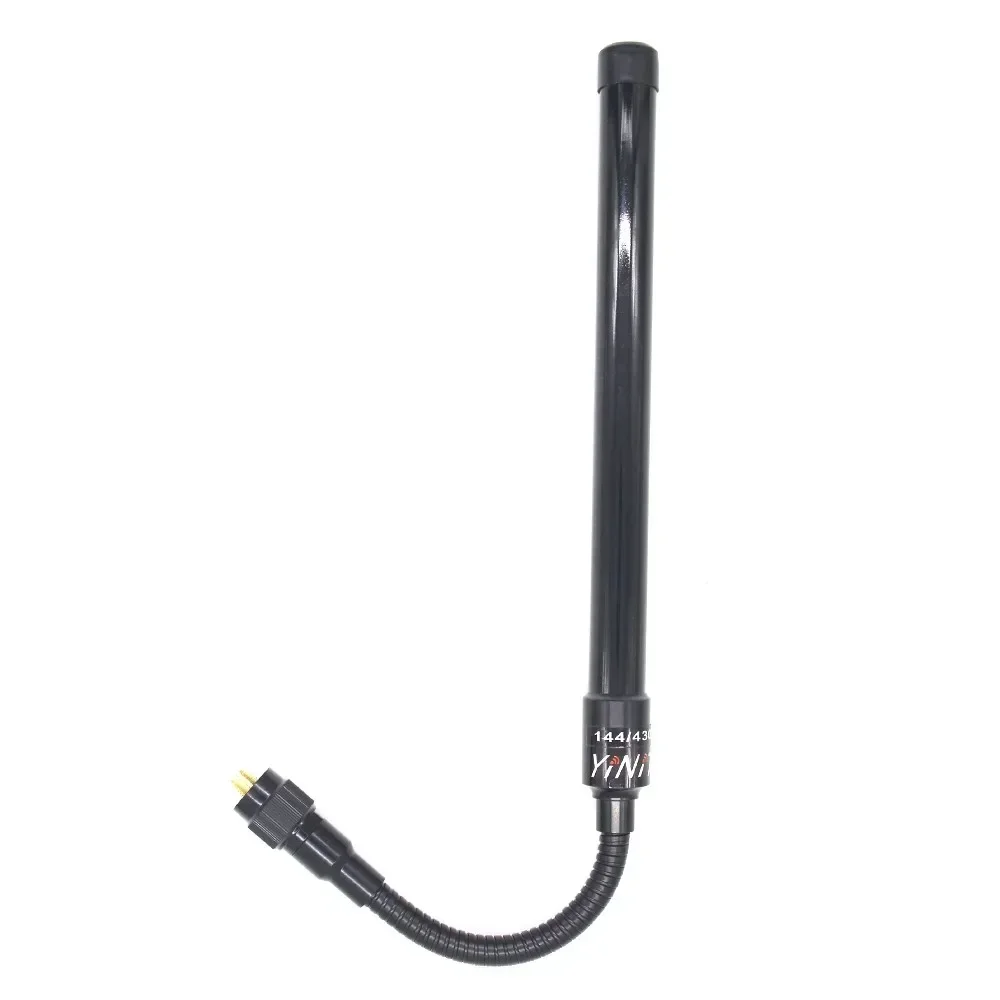 AT-33 Goose Tube SMA-Female Dual Band 144/430Mhz Foldable CS Tactical Antenna For Walkie Talkie Baofeng 5R BF-888S Radio