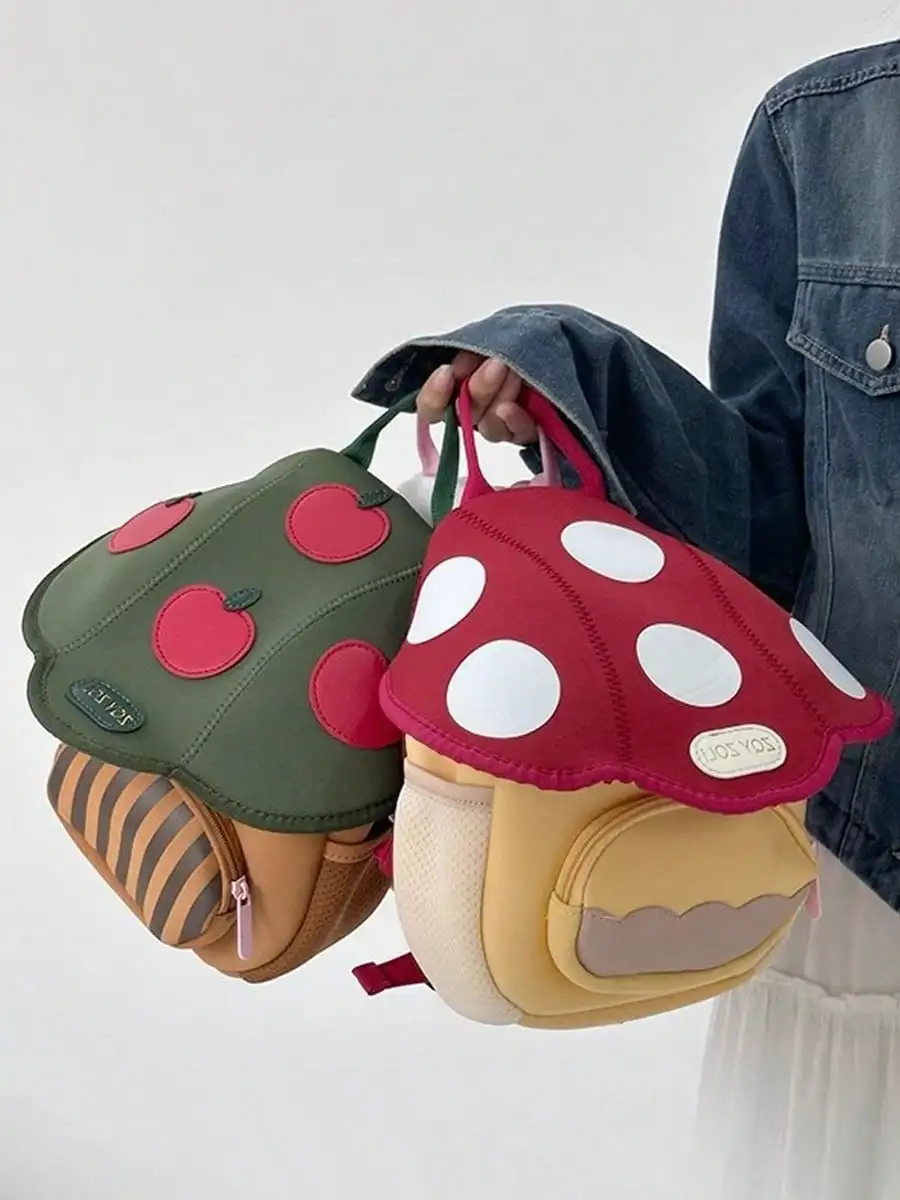 

Free Shipping on Orders Over $29Mini Cute Mushroom Small Backpack Cute Baby