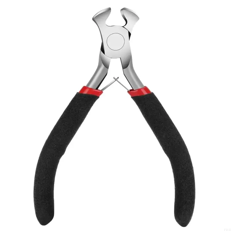 

P0UE End Cutting Pliers Convenient 4.5'' Mini Pliers Carpenters Pincers Puller