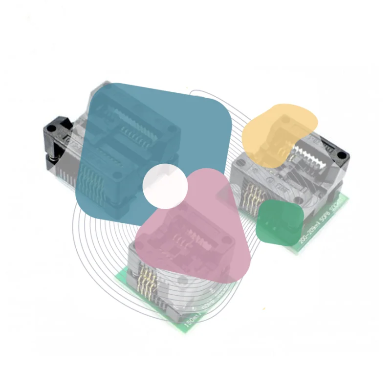 1Pcs SOIC8 SOP8 To DIP8 SA602 Gold-plated IC EZ Programmer Adapter Socket Converter Module 150mil 200mil