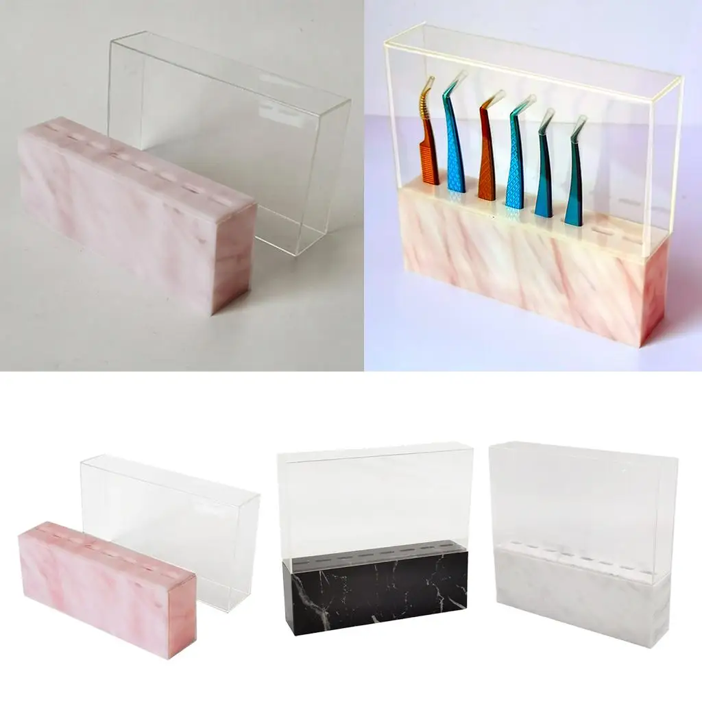 Holder Extension Stand Acrylic s Shelf Holder Storage Rack Case with Dustproof Cover Accessories