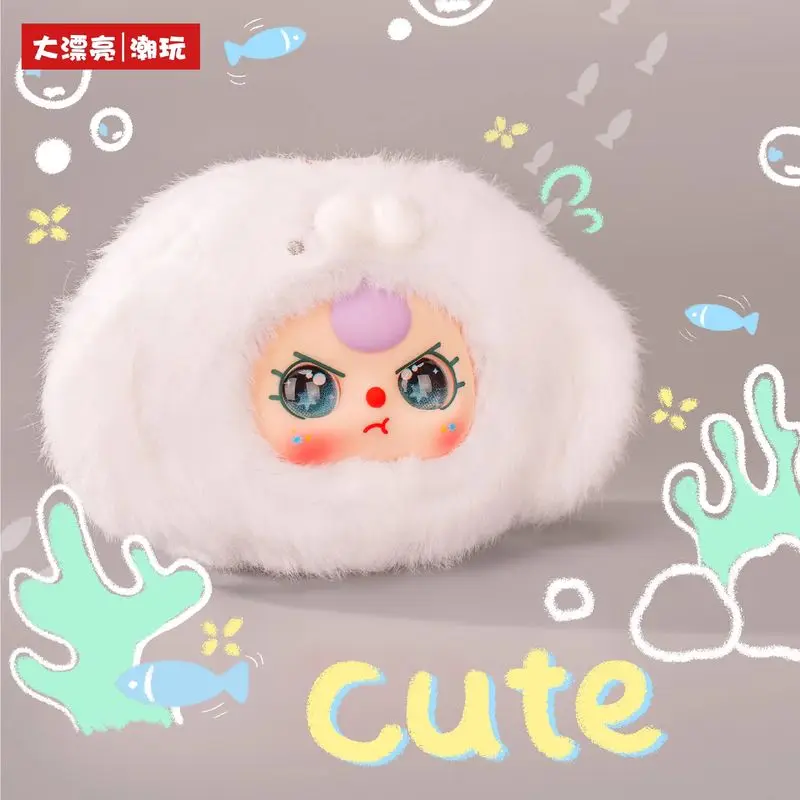 2025 Neue Baby drei Ozean 2 Serie Plüsch Puppe Anhänger Schlüsselanhänger Blind Box Geschenk für Baby Drei trendige Stofftier Sammlerstück