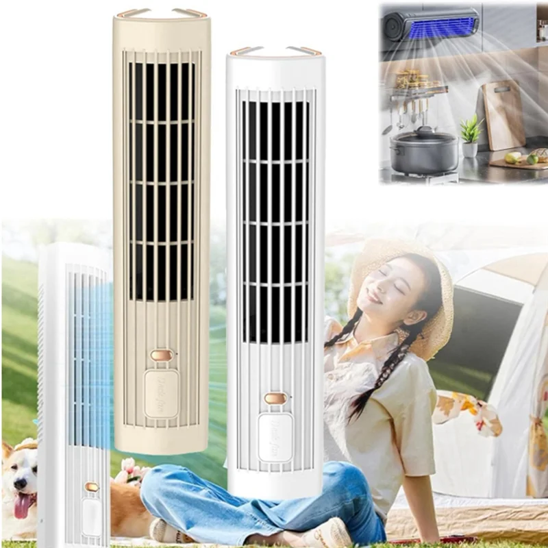 

【Hot Cake】Cooling Air Conditioner Desk Tower Fan Portable Air Conditioning,Cooling Fan With 3 Speeds Office USB Cooling Fan