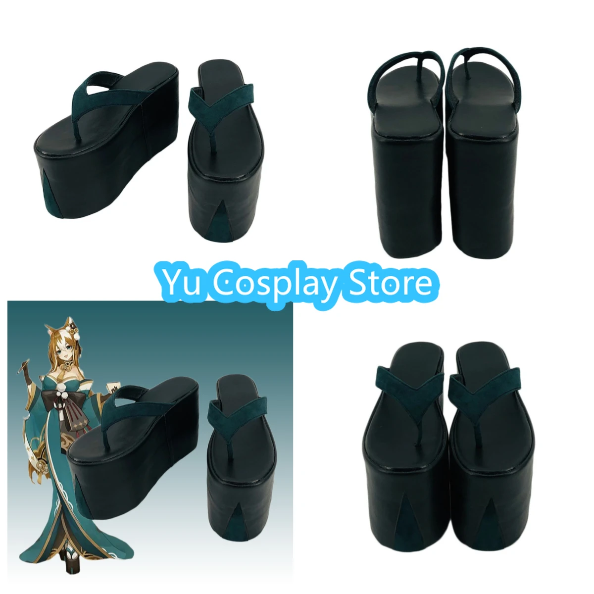 

Женская обувь для ролевых игр Hina, женские ботинки на заказ, для аниме-игр, Хэллоуина, карнавальных вечеринок