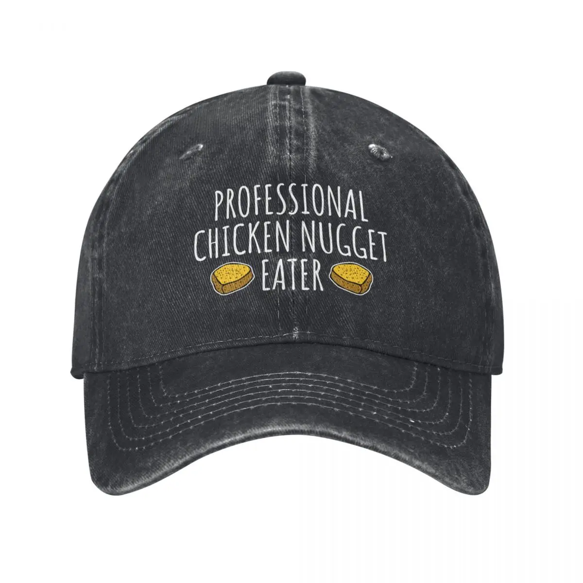 Professional Chicken Nugget Eater - Funny Nuggets gift Baseball Cap Sun Hat For Children Beach Outing Sun Hats For Women Men's