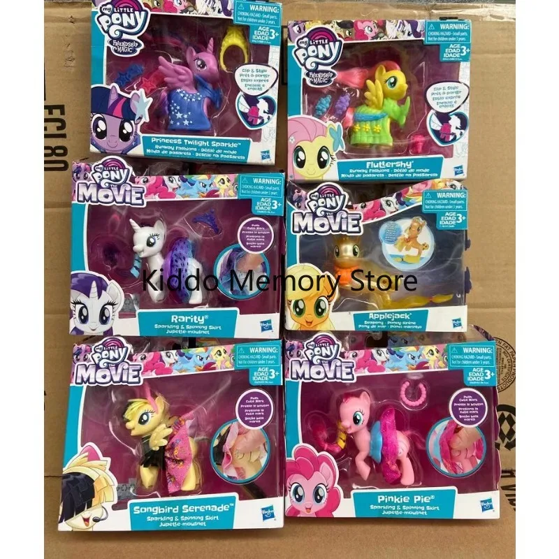 Hasbro My Little Pony Golden Oak Library Rarity Pinkie Pie Fluttershy Twilight Sparkle FigureToy Item Number E0186For Collectors