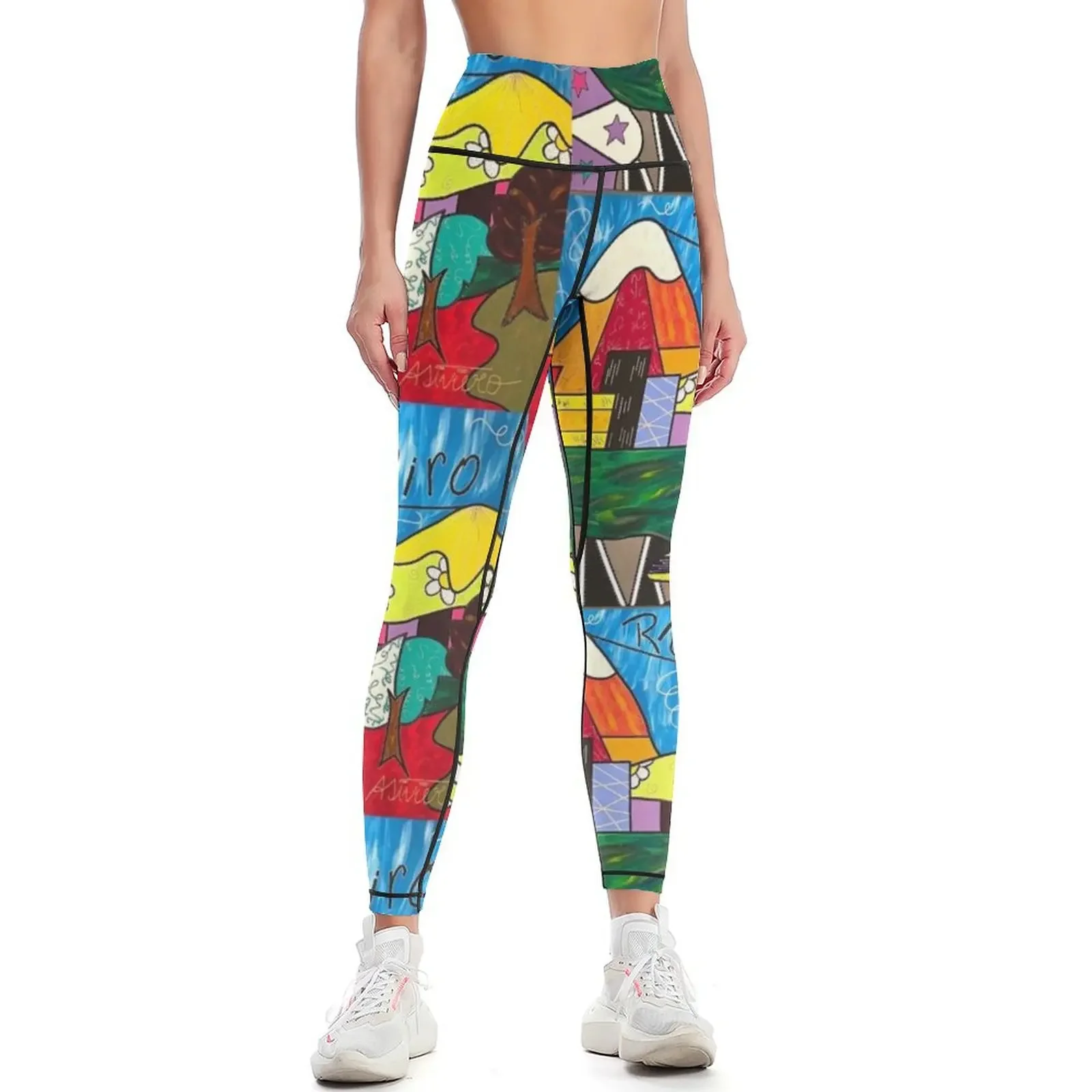 

Eu sou Carioca Leggings workout shorts Women's gym Women sports Training pants Womens Leggings