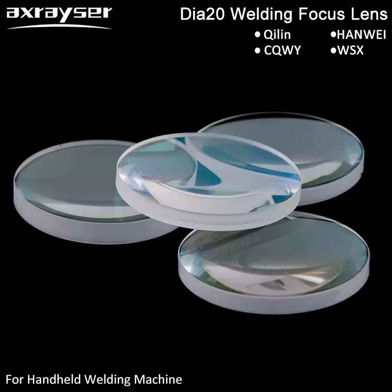 Imagem -06 - Foco de Soldagem a Laser e Lente de Colimação Lentes de Soldador Manual para Fibra Peças de Corte 1064nm Dia Cqwy Wsx Dia 20x3.5 Dia 20x5
