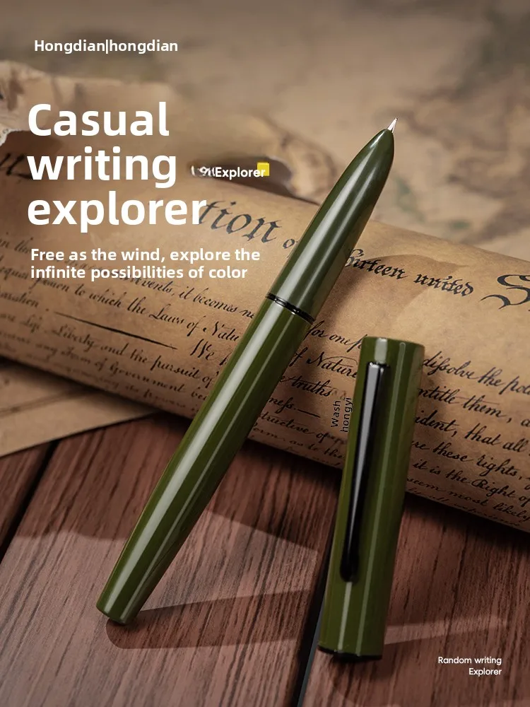 Hongdian Fountain Pen for Women High-end Exquisite Fine Tip Calligraphy Pen Special