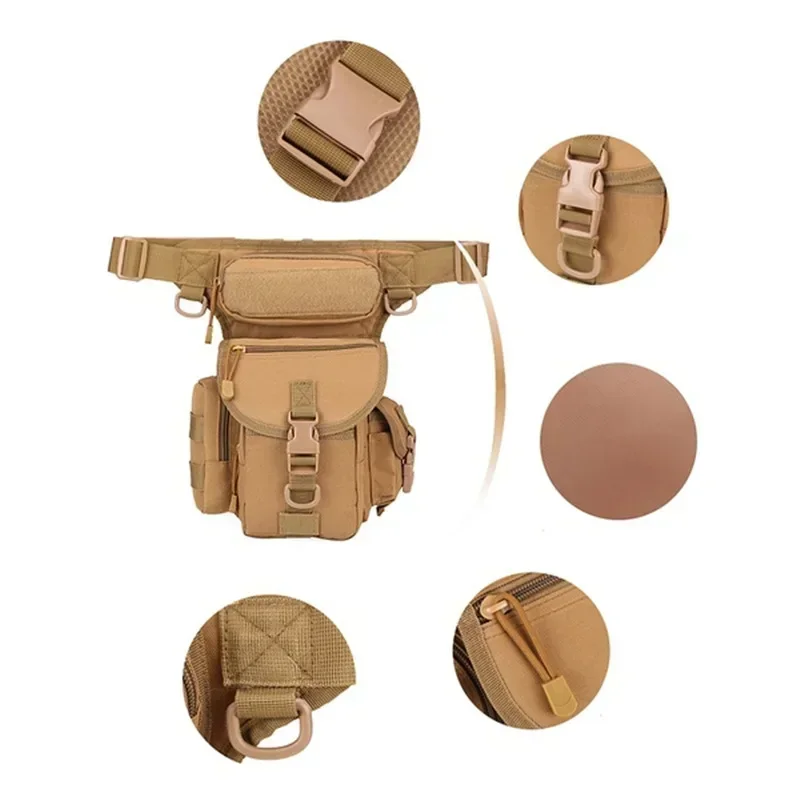 

Тактическая сумка для ног, сумка для инструментов, поясная сумка на бедро, установка для ног, мотоциклетная камера, универсальная сумка, уличная велосипедная сумка для ног для охоты