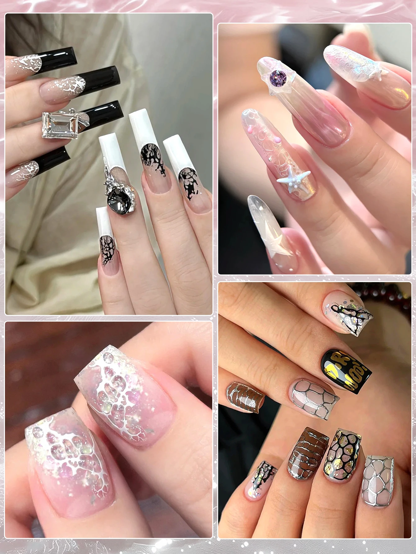 8 مللي MSRUIOO Poking جيل للأظافر البولندية هلام أسود مخصص واضح قاعدة هلام ثلاثية الأبعاد اللوحة الفن الورنيش النقش البولندية بولي TPO/HEMA الحرة