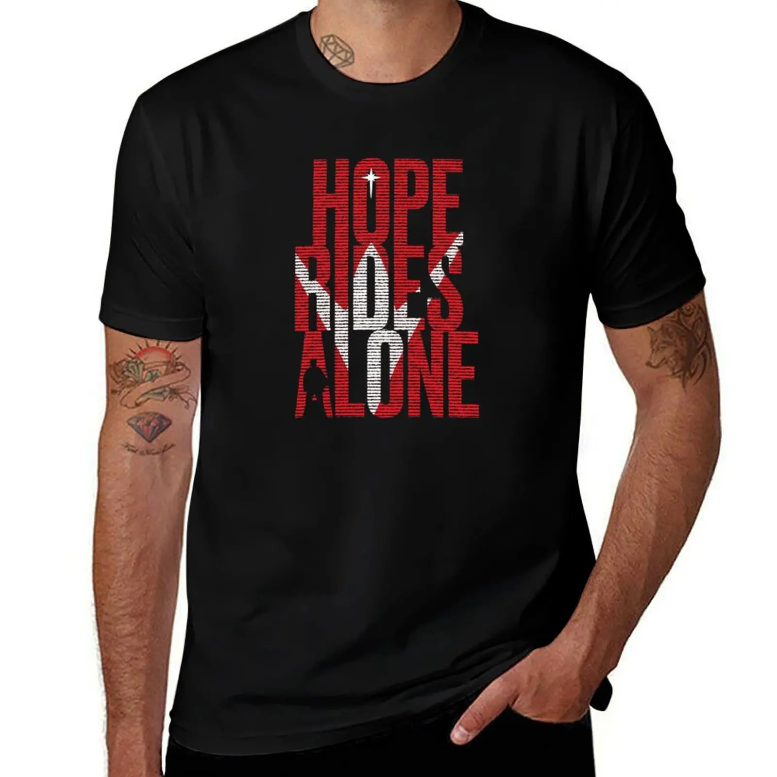 T-shirt à manches courtes Big and Tall de la marque Hope Rides Alone