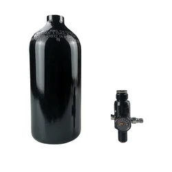 Botella de aluminio 48ci(0.79L), botella de llenado de Gas y bebida de Soda, cilindro de aire de alta presión, tanque de oxígeno para buceo, planta de acuario, CO2