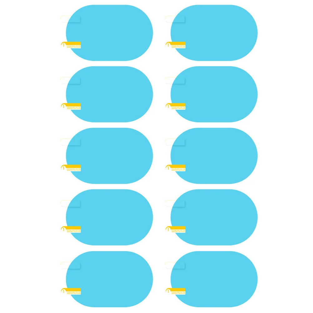 

5Pairs Car Rearview Mirror Anti Fog Film Rainproof Side Mirror Film Auto Protector Clear Guard Car Anti Fog Films