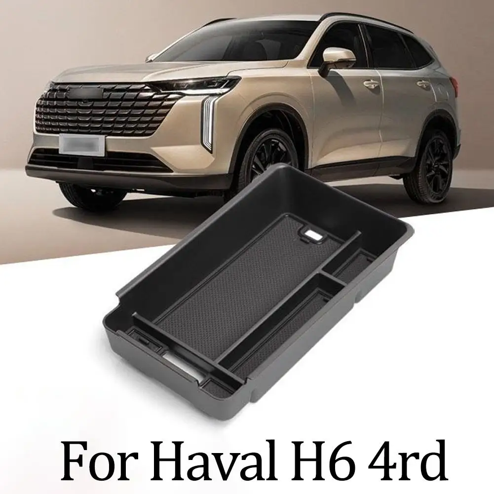 Caixa de Armazenamento para Apoio de Braço Central para Modelos Haval H6 2025 e 2026, Organizador de Console Central Automotivo, Acessório