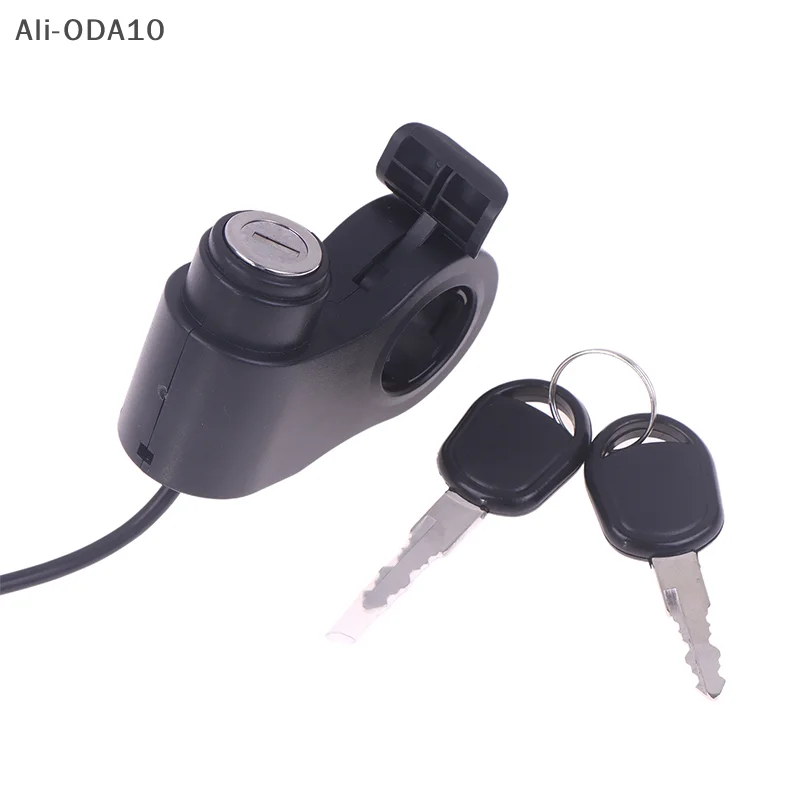 

1Pc Electric Scooter Throttle Accelerator Power Switch Lock With Key E-scooter Parts Lgnition Lock For KirinG2 5Pin Integrated