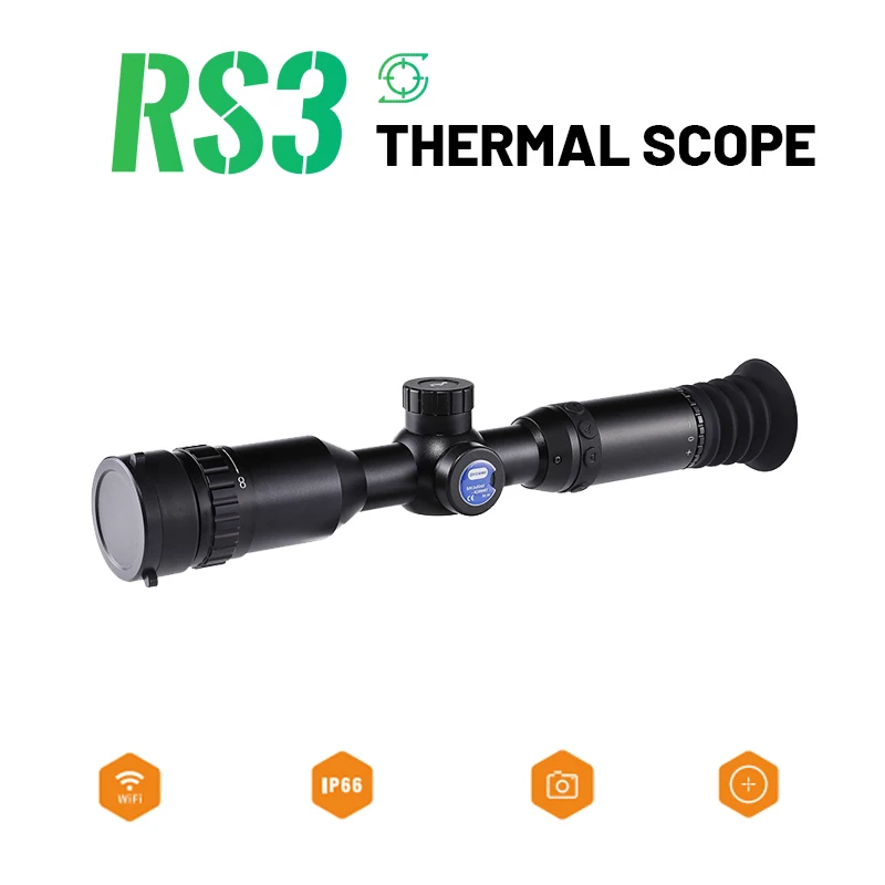 

Tactical Infrared Thermal Imager, Monocular Reticle Rifle Scope, Hotspot Tracking, Professional Night Vision Goggle , RS3