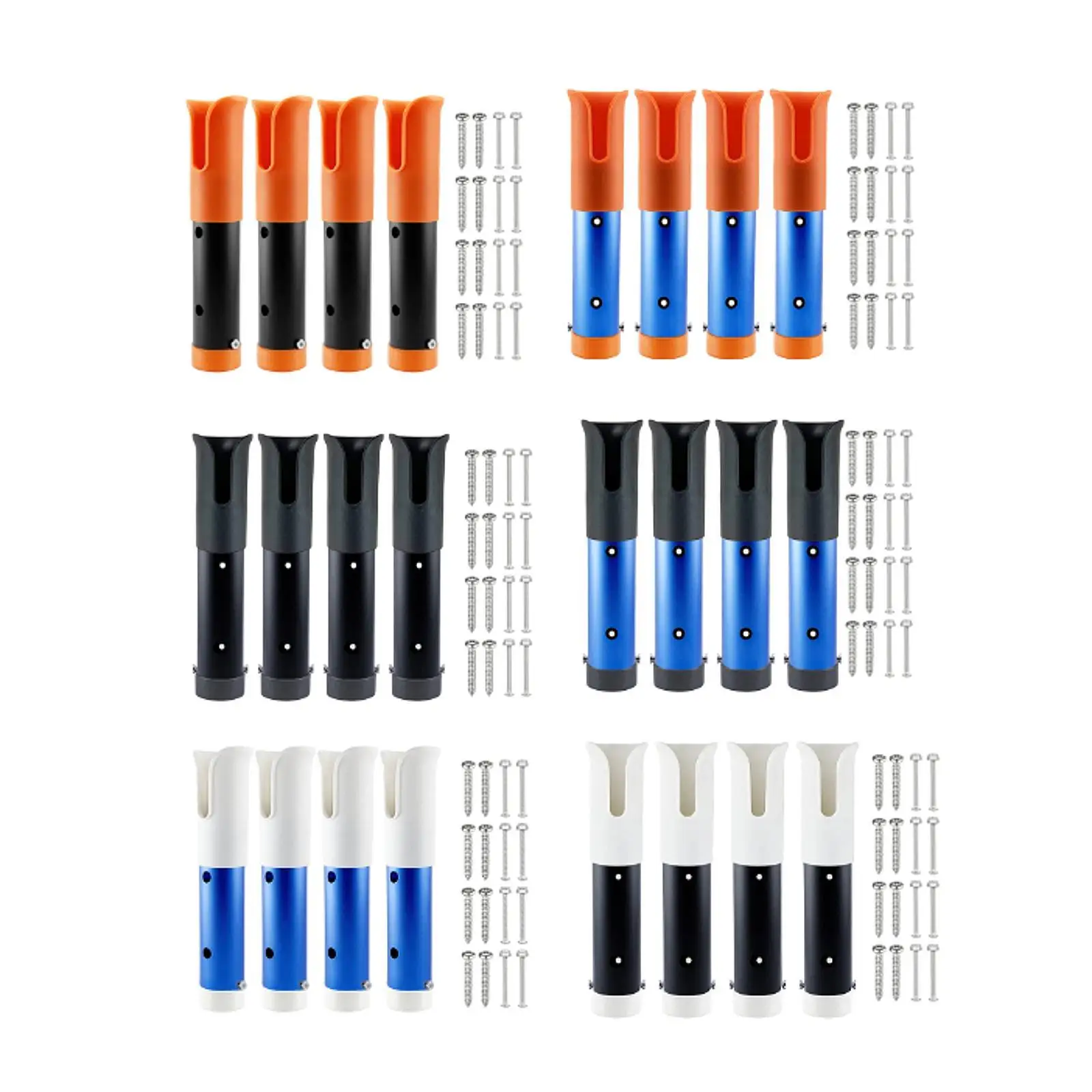 support-de-canne-a-peche-pratique-et-peu-encombrant-lot-de-4-avec-vis-de-fixation-support-tubulaire-pour-canne-a-peche-pour-la-peche-en-traine-sur-bateau