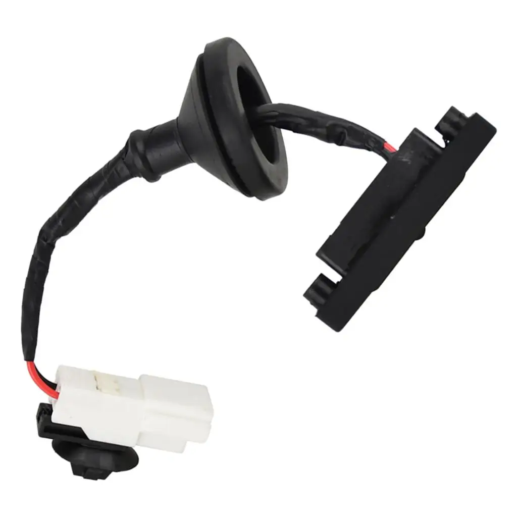 handle for door Trunk Lock Release Switch Plastic Black Replacement Accessories 011 81260-4x200 Rear Handle