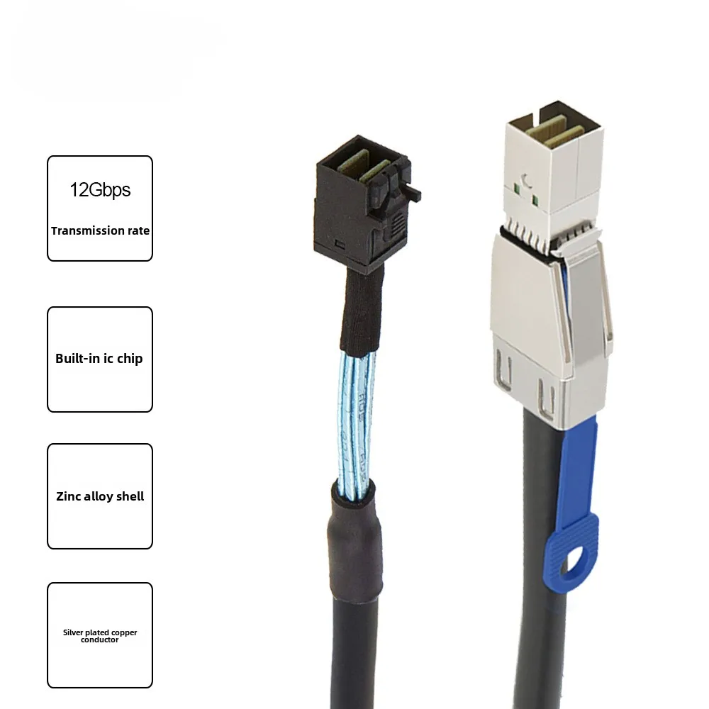 External Mini SAS HD SFF-8644 to mini sas High Density HD SFF-8643 data server Cable