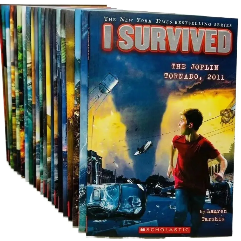 

21 книги в наборе, книги для чтения на английском языке, роман для выживания в стиле хитрых, руководство по побеге, детская научная книга с главерами