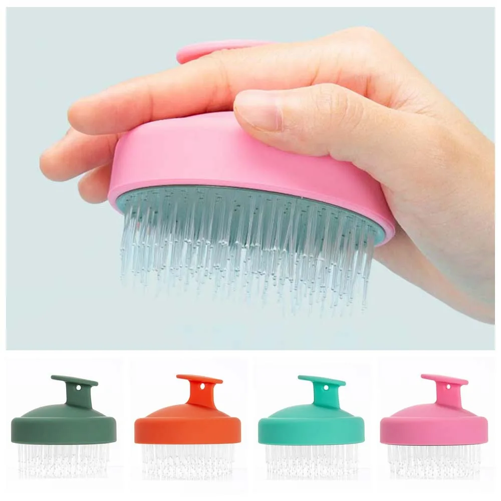 Hairdressing Tool Shampoo Comb, Easy Foaming Hair Accessories, Hair Washing Brush, Body Shower, ABS Head, Scalp Massage