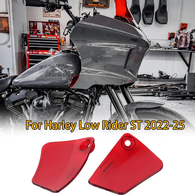

Headlight Fairing Windshield Protector for Harley Low Rider ST 2022-2025 Colorful PC Air Deflector Motorcycle Accessories