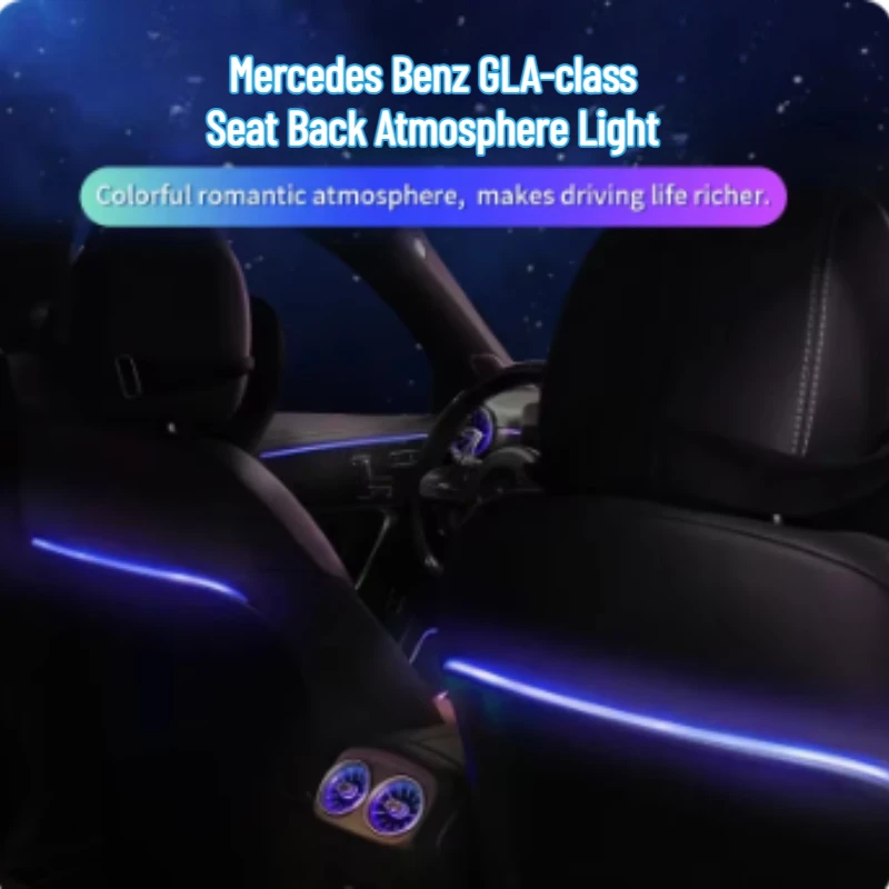 For Mercedes Benz GLA-class W247 GLA H247 Seat Back Ambient Light Interior modification