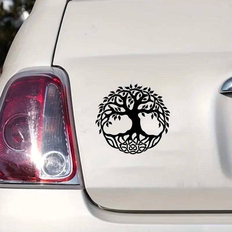 1pc Tree of Life Stickers For Cars For Decor Offroad Suv Waterproof Accessories view 3