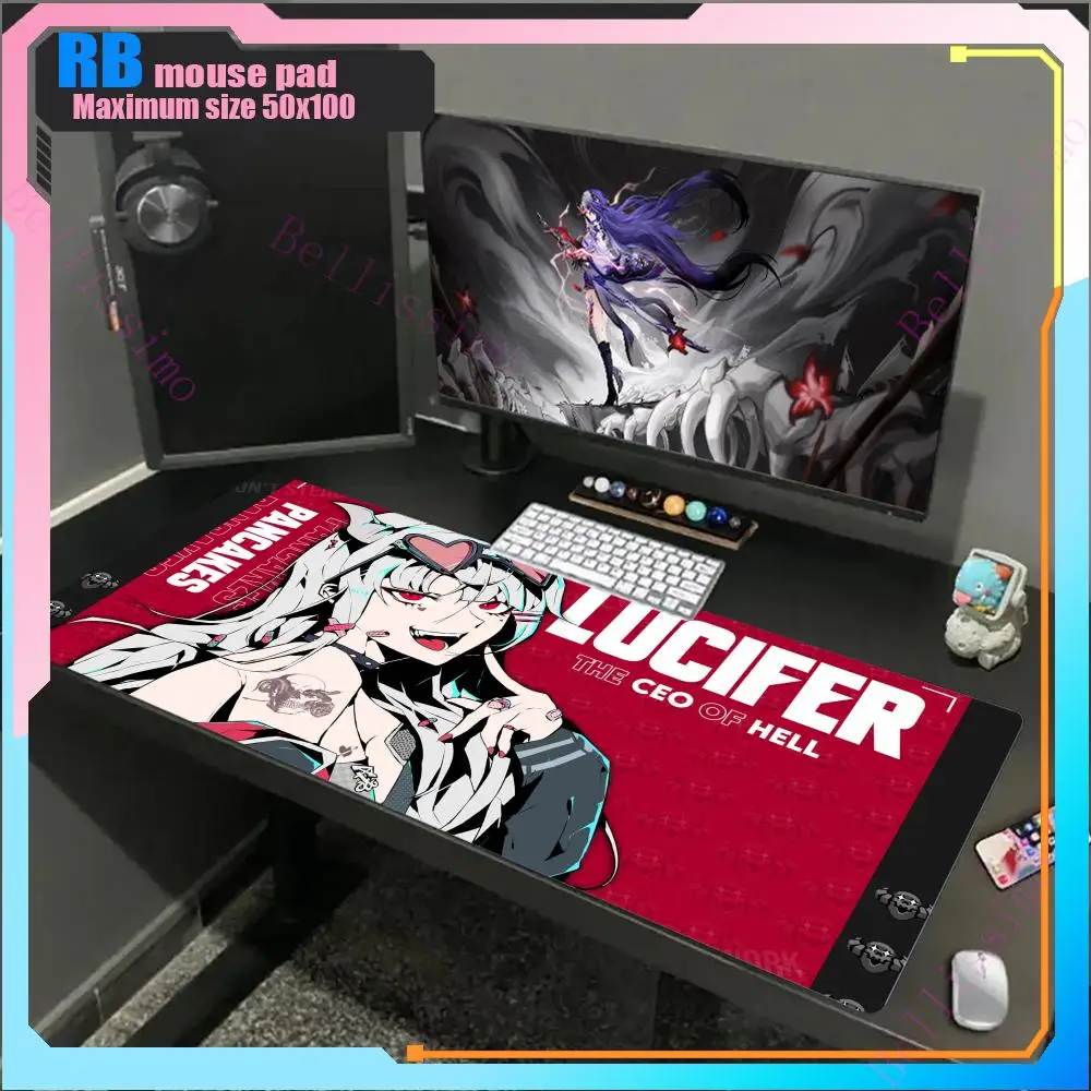 

Mouse Pad New Anime Girl HD Printing Mouse Game Pad 1000x500 Waterproof Table Pad Portable Suitable Desktop Laptop Mouse Pad