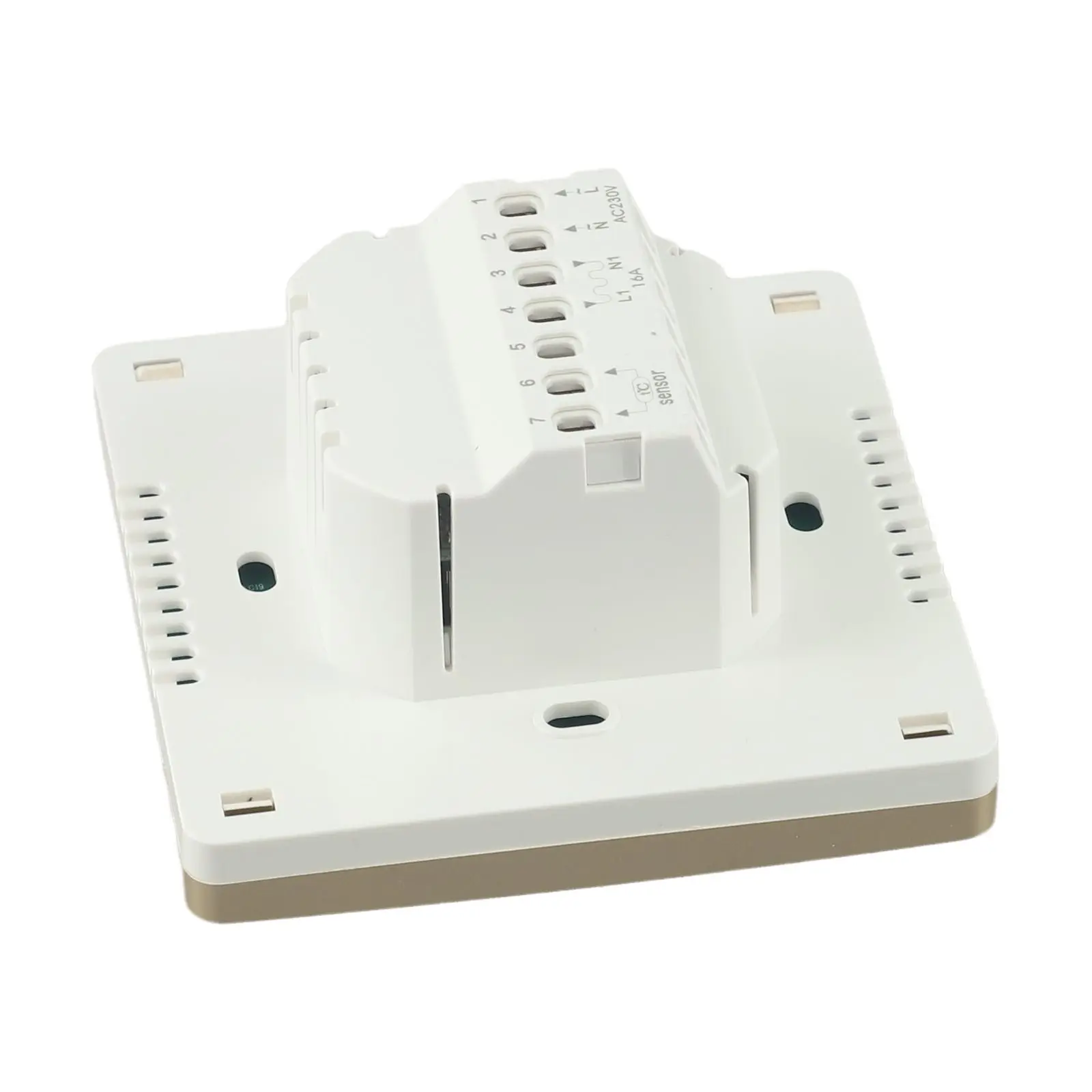 

Для дома Для отелей ЖК-термостат Цифровой термостат для контроля температуры в помещении Простая установка Огнестойкий