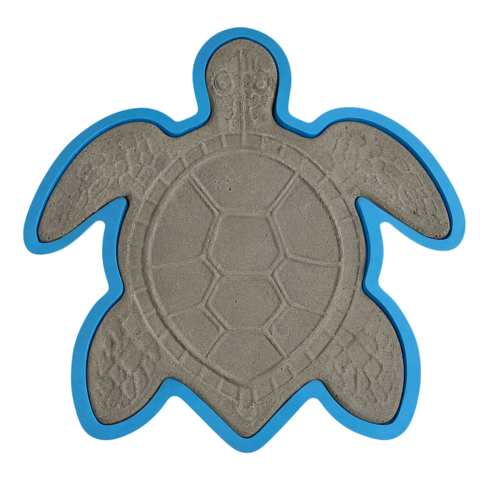 Silicone Garden Path Ocean Pattern Concrete Stepping Stone Mould DIY Walkway Maker Reusable Decoration