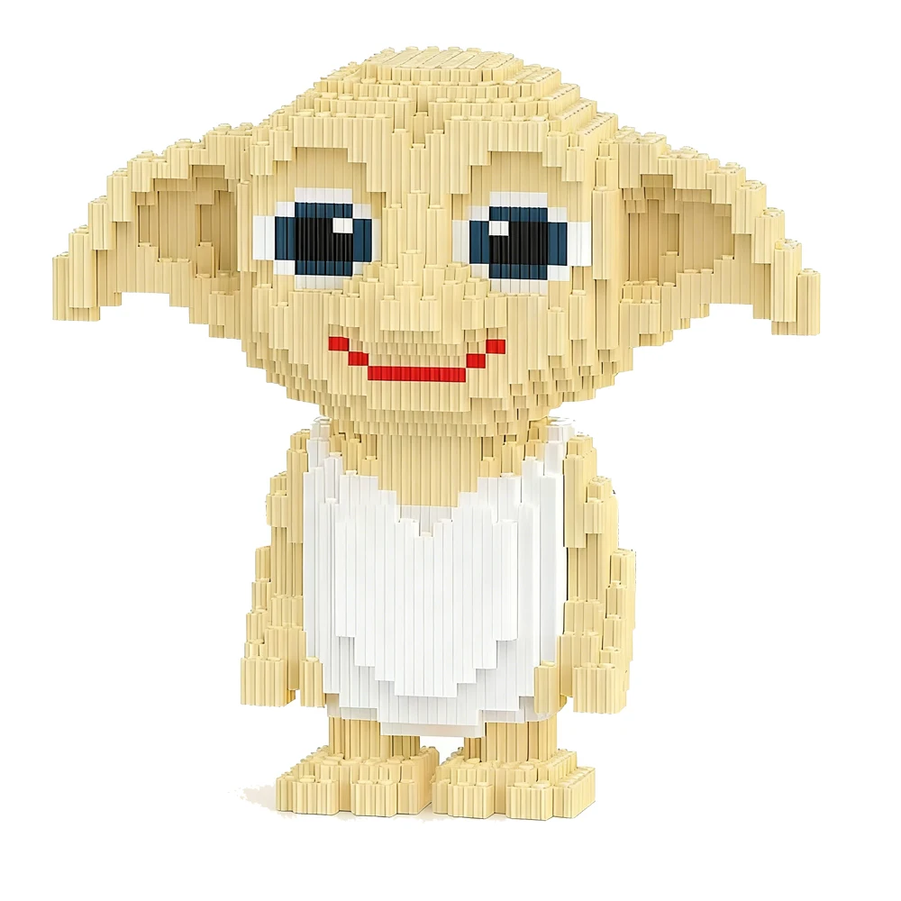 Harry Potter Dobby Building Block Magic Elf Hedwig Wizard Model Assembled Connection Mini Bricks Figure Toy For Christmas Gift