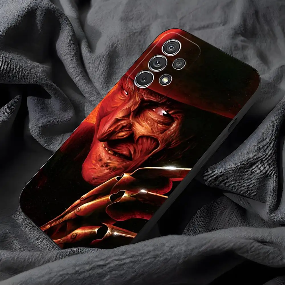 Horror F-Freddy KrugerS Phone Case For Samsung Galaxy A55 A54 A52 A54 FE S24 S25 S21 S22 S23 Ultra N20 10 A34 A33 Back Cover