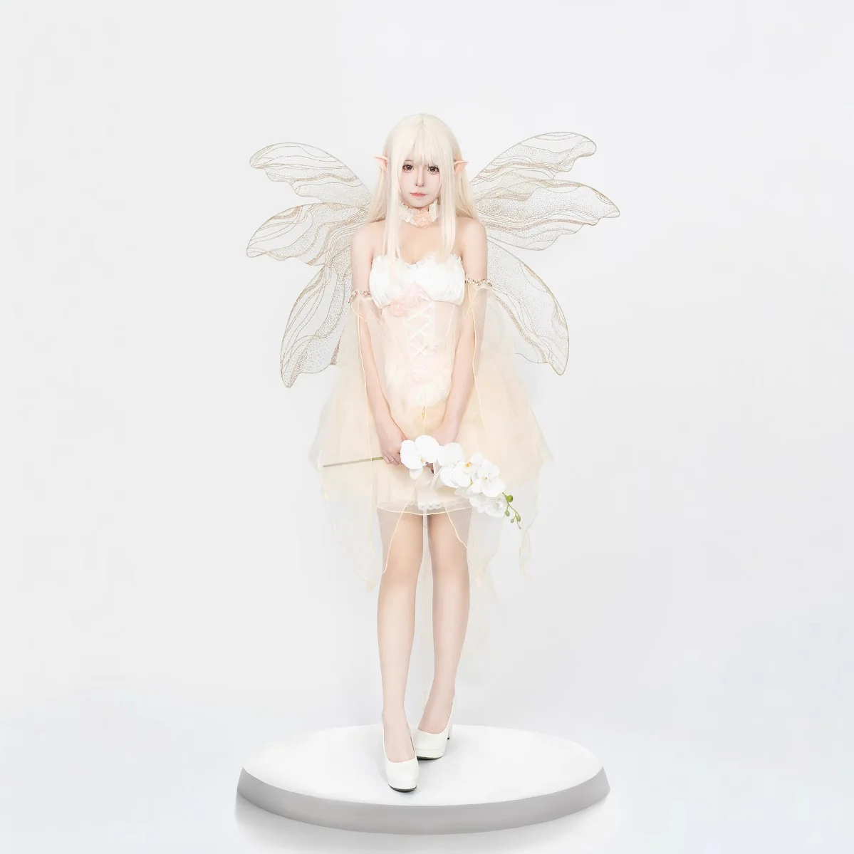 Halloween kostuum bloemenfee cosplay cosplay vlinder kostuum bloem elf volwassen engel dameskleding
