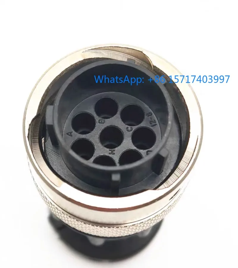 

Aviation plug connector 8 pin 12-8P 12-8S male
